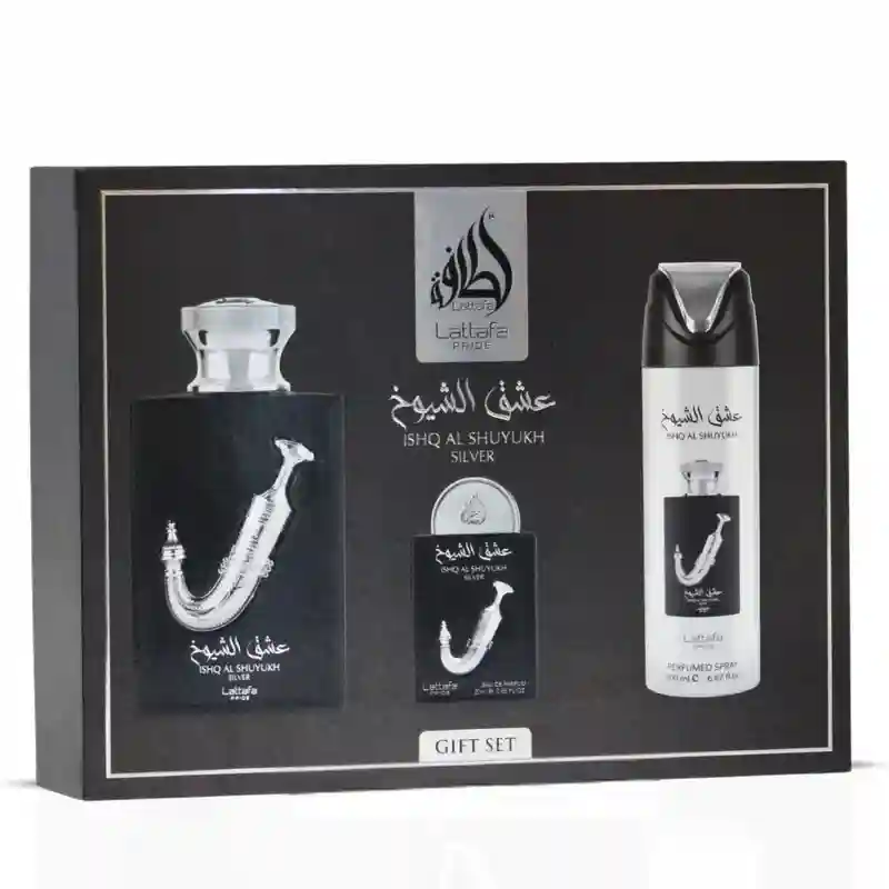 SET ISHQ AL SHUYUKH SILVER