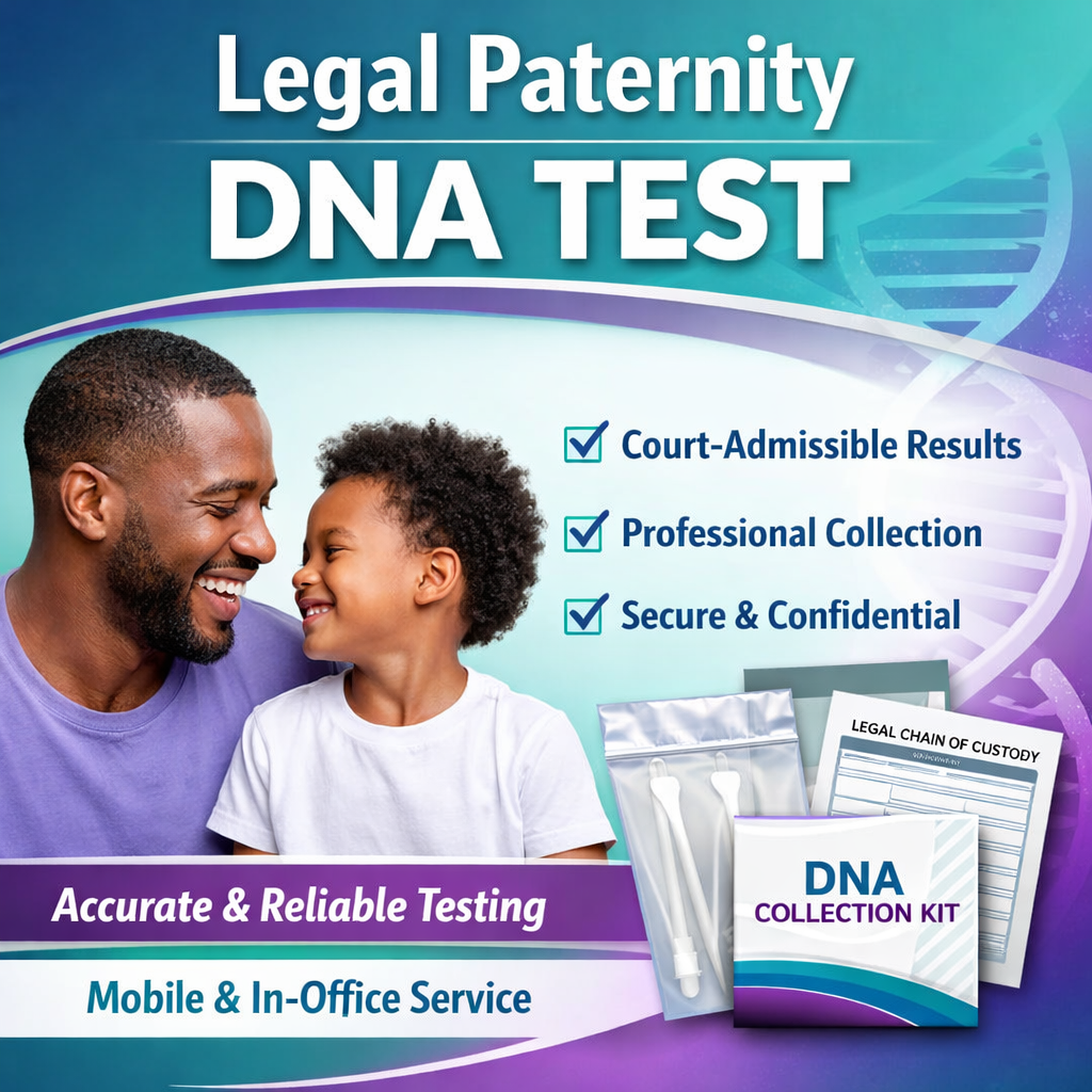 Paternity DNA Test - Court Admissible 
