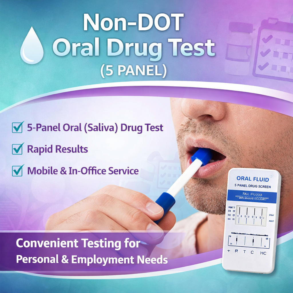 Non-DOT Oral Drug Test (5 Panel)