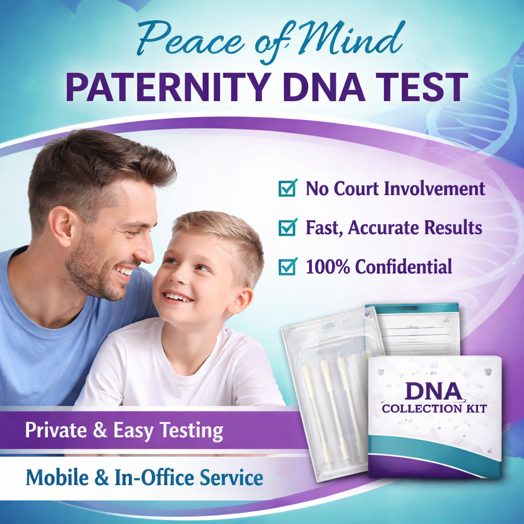 Peace of Mind Paternity DNA Test