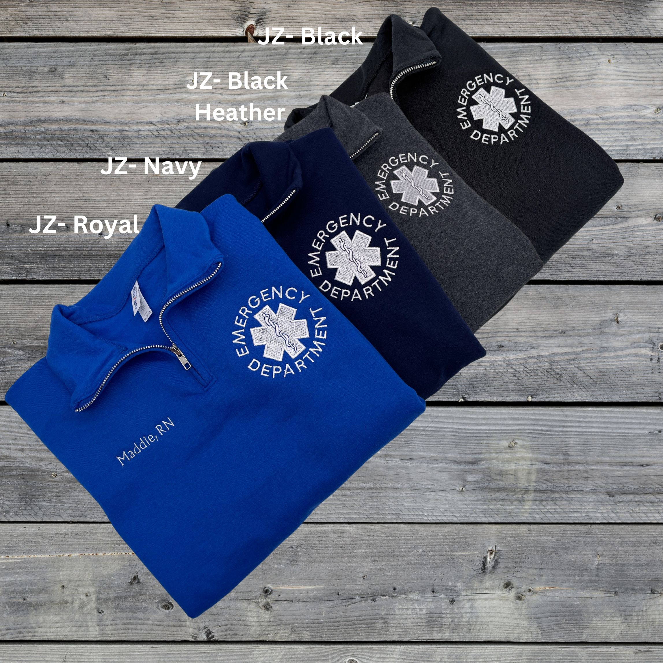 Company Logo - Custom 1/4 Zip Pullover Sweater