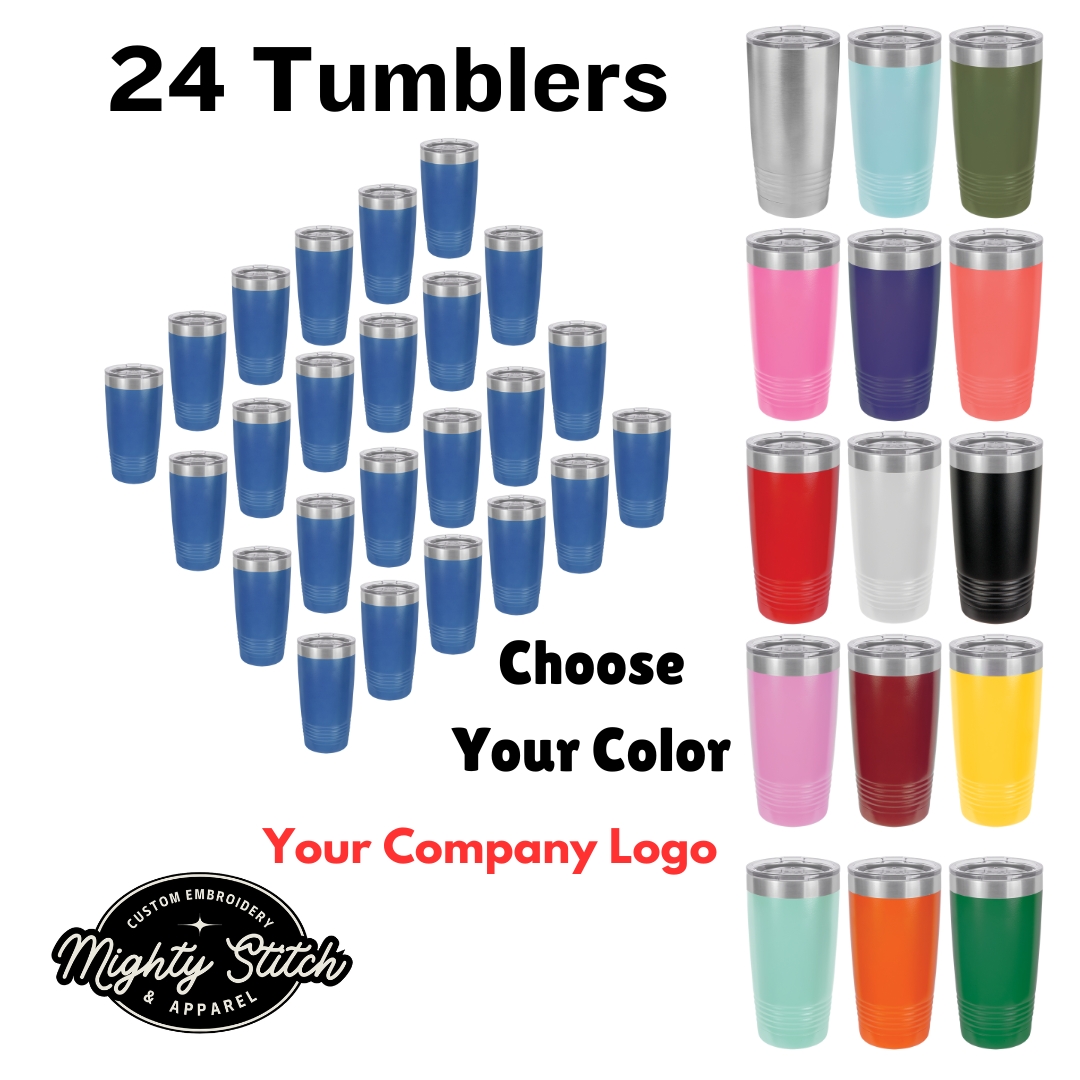 24 Custom Tumblers
