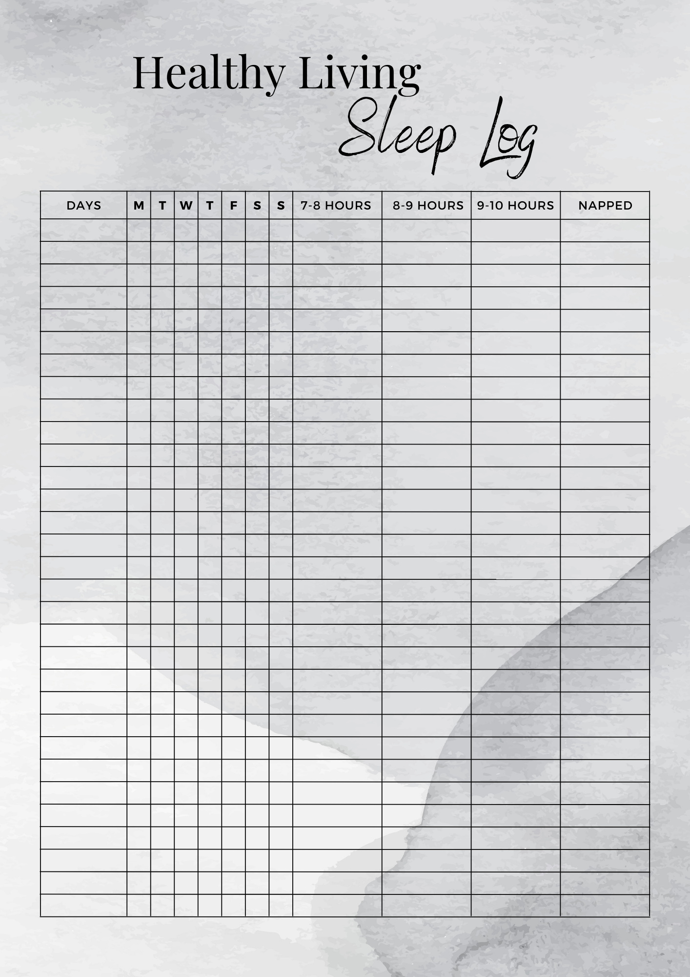 Healthy Living Journal