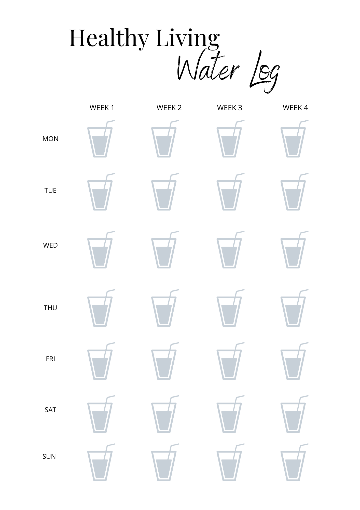 Healthy Living Journal