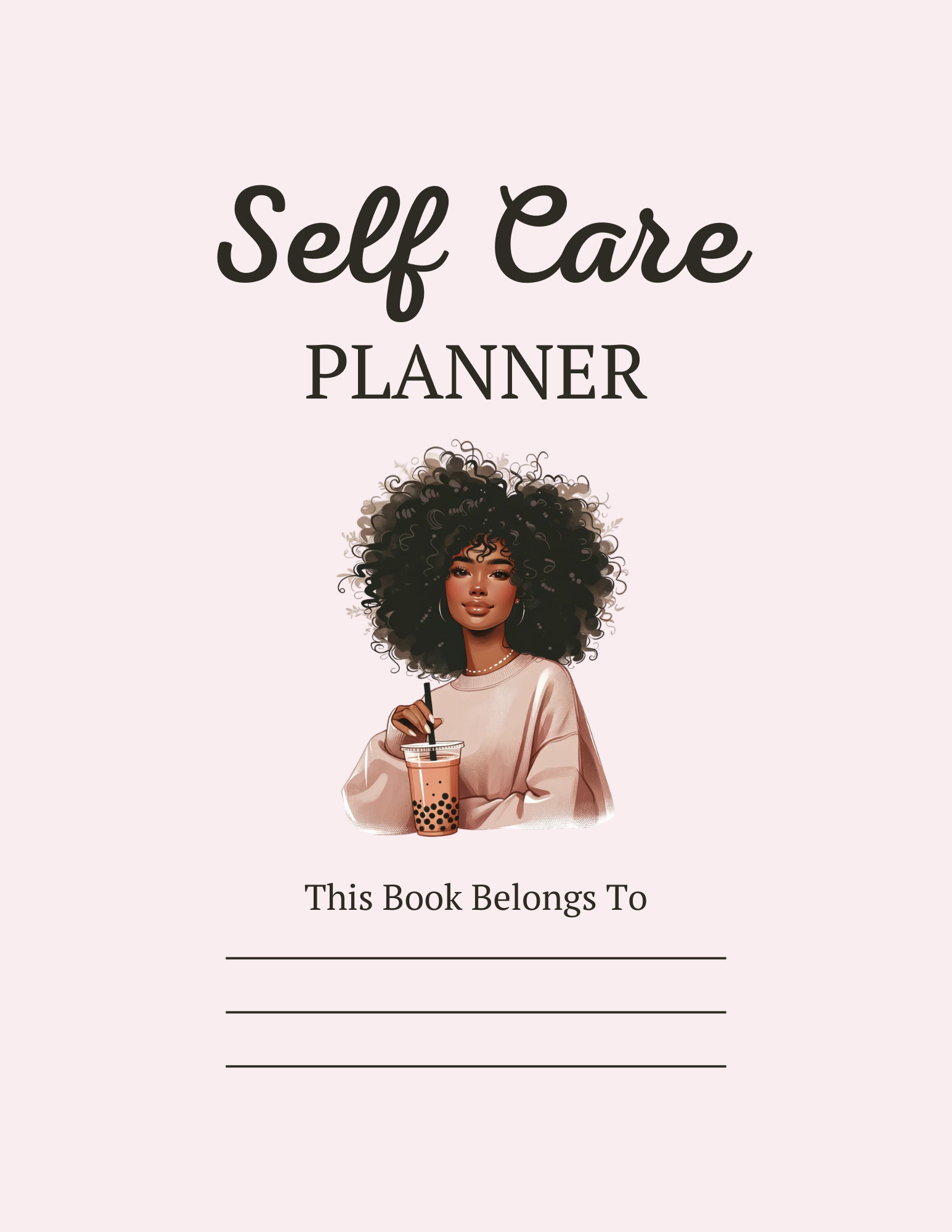 Self Care Planner