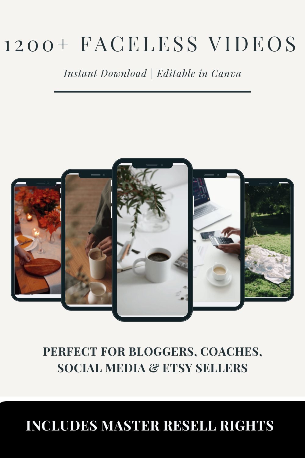 1200 Faceless Video Marketing Reels