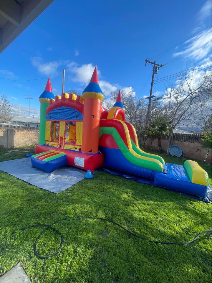 Rent x day - Inflatable Bounce House with Slide water options