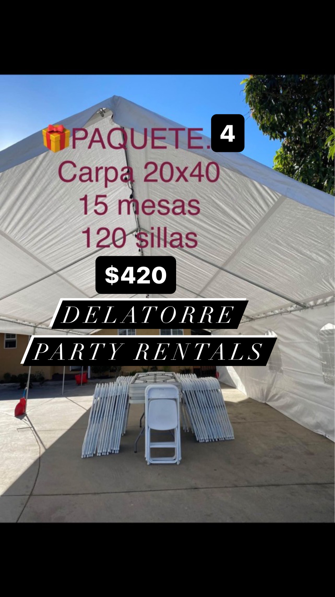Event Rental Package # 4