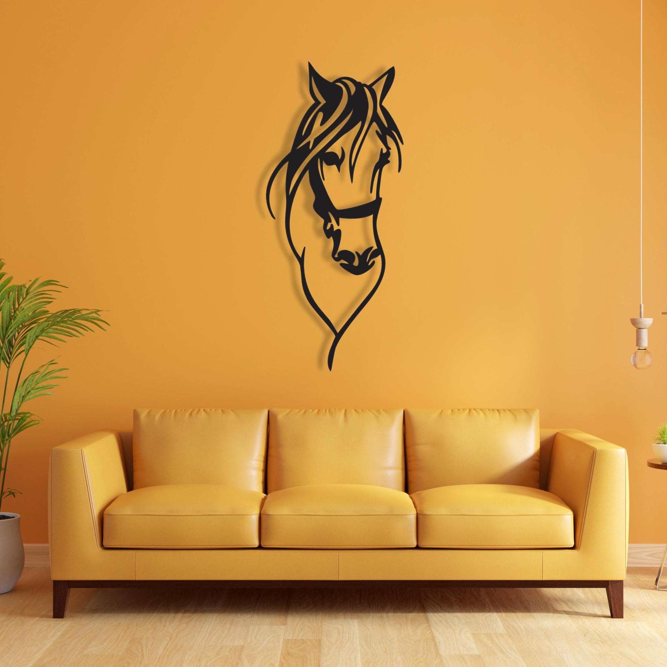 Metal Horse Wall Art