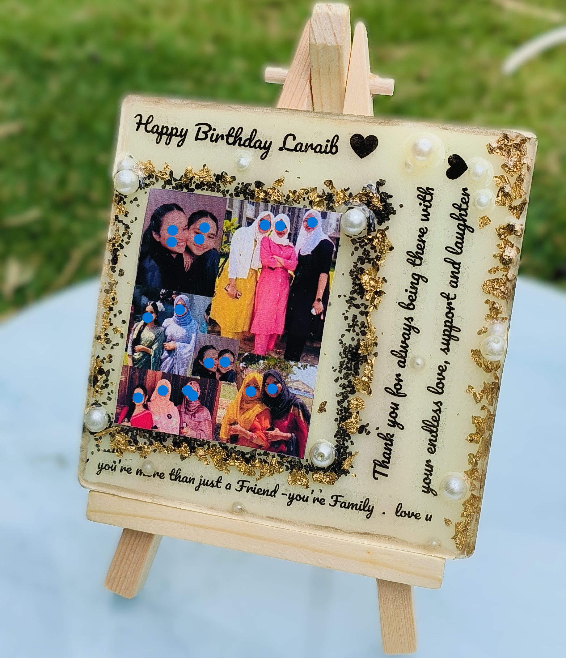 Personalized Birthday Photo Frame .  (4")