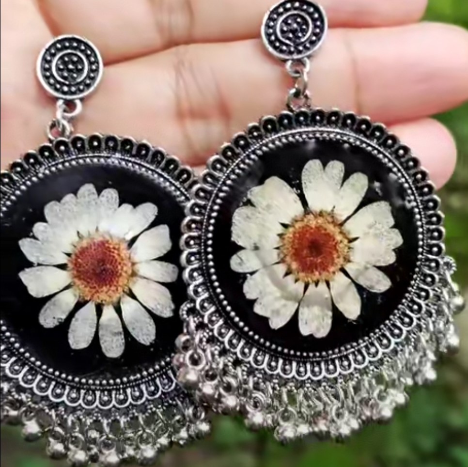 Daisy Jhumka Earrings