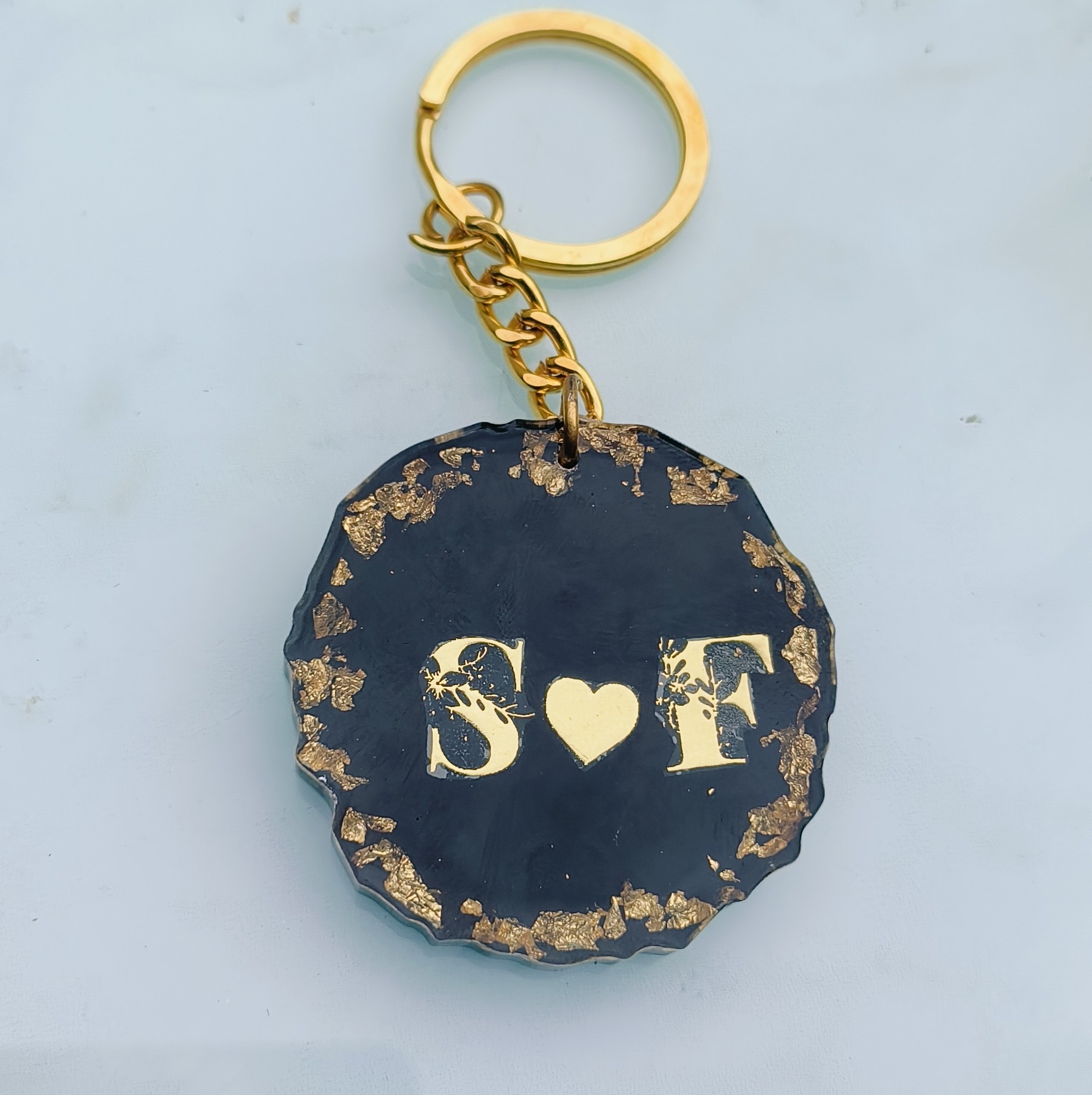 Personalized Resin Keychains with names