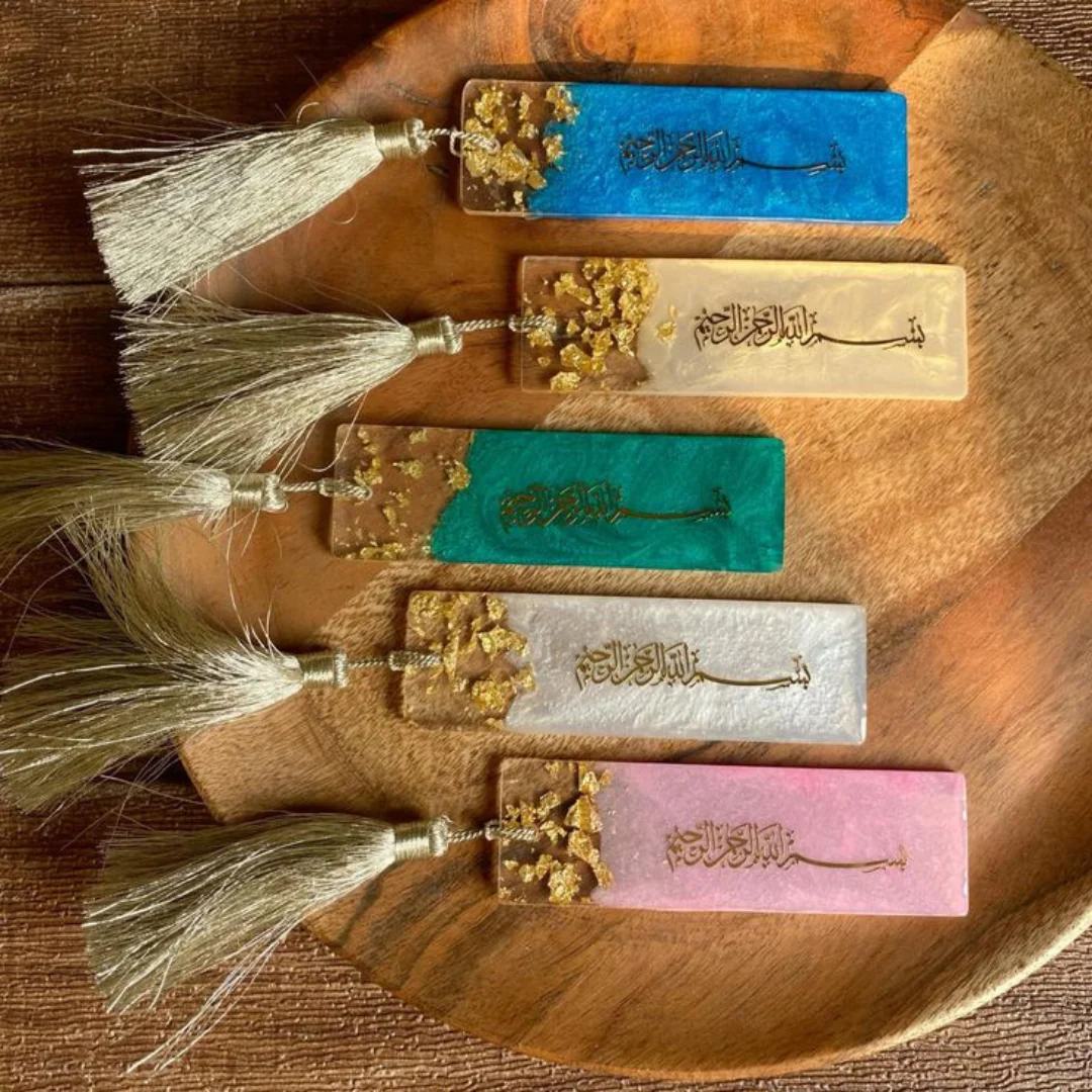 Personalized Resin Bookmarks