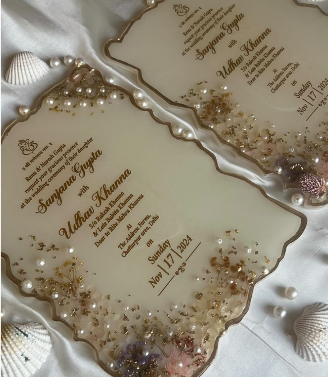 Custom Resin Photo Memory Frame