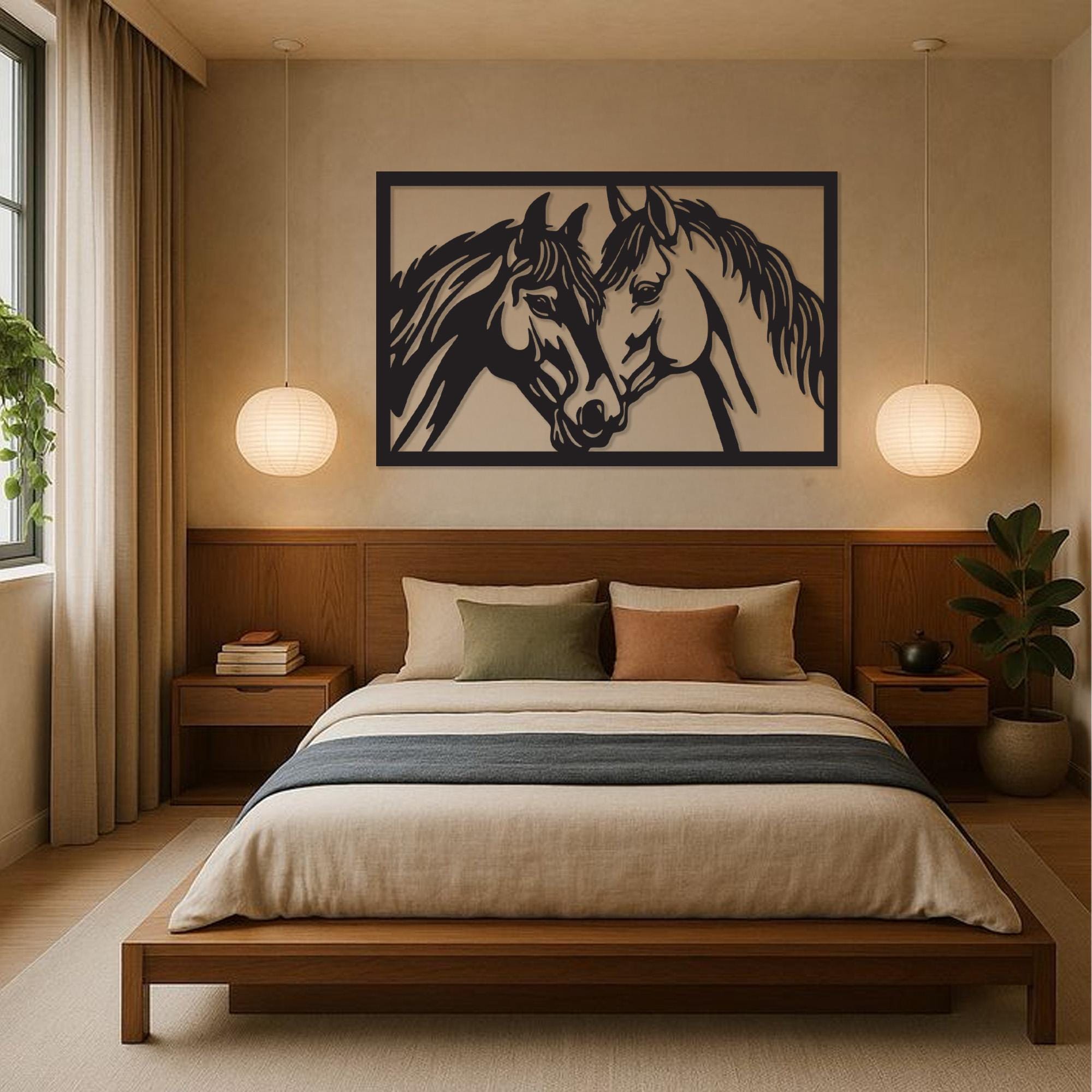Horse Metal Wall Art