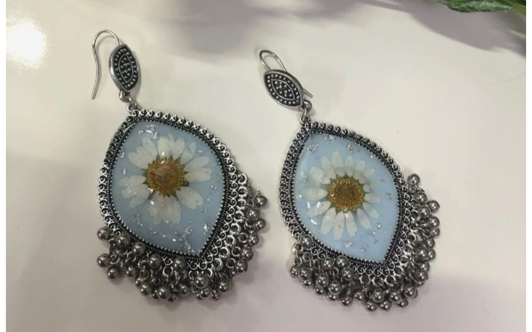 Daisy Jhumka Earrings