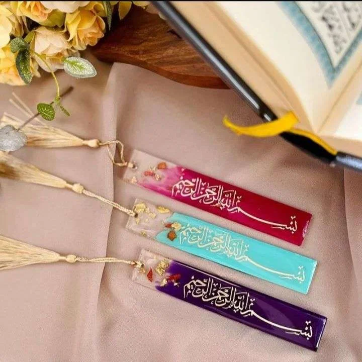 Personalized Resin Bookmarks