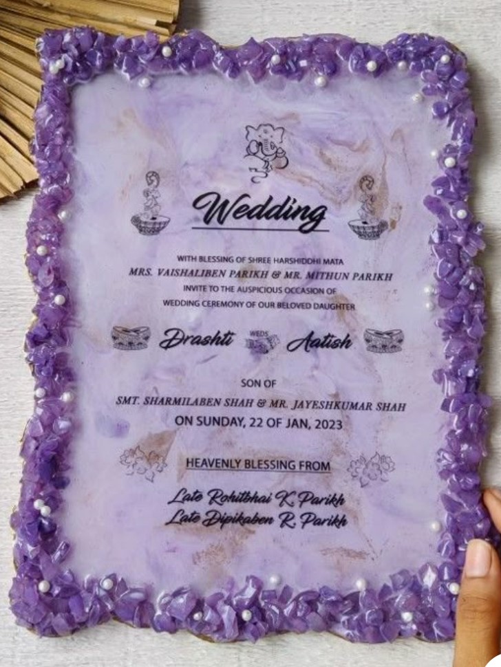 Custom Resin Photo Memory Frame