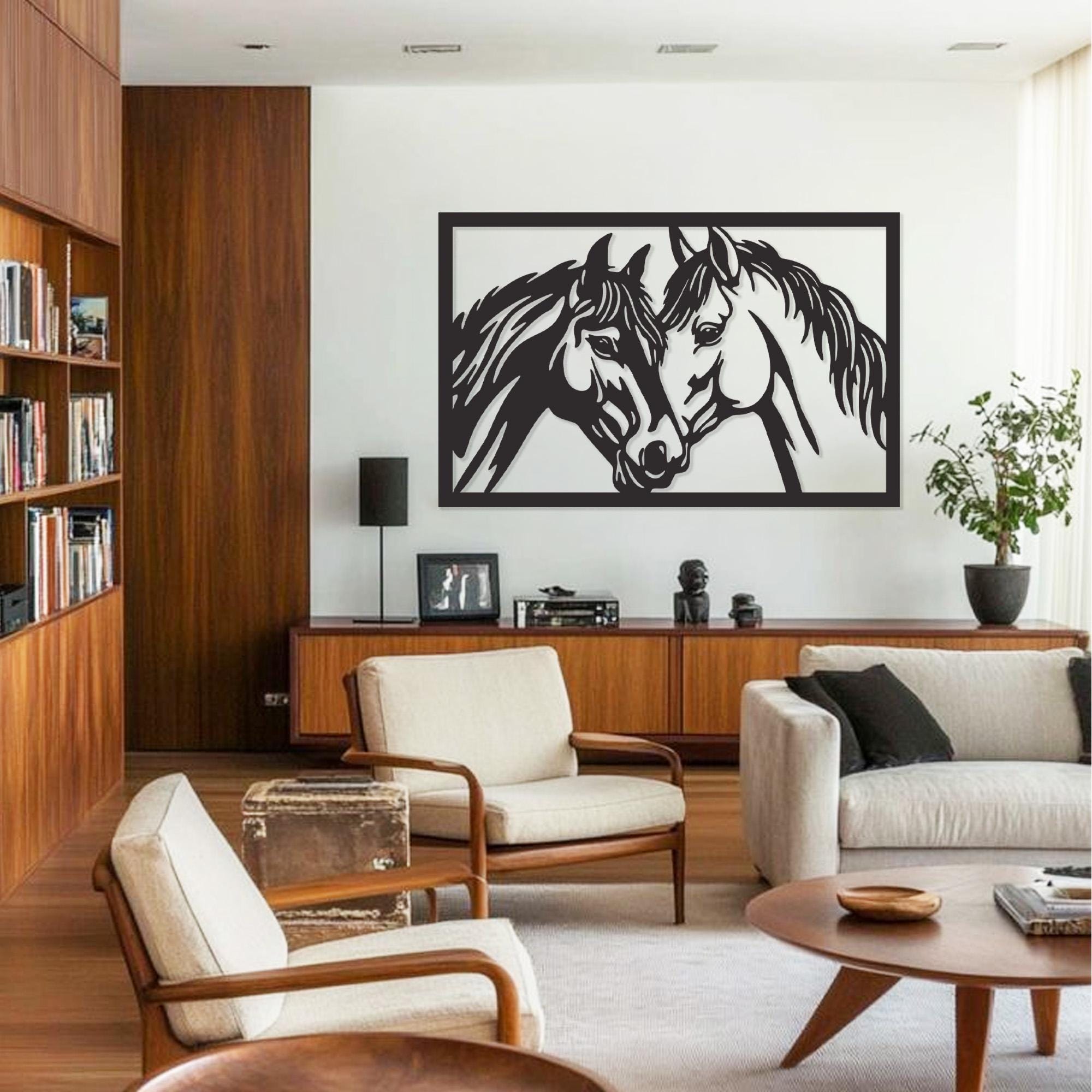 Horse Metal Wall Art