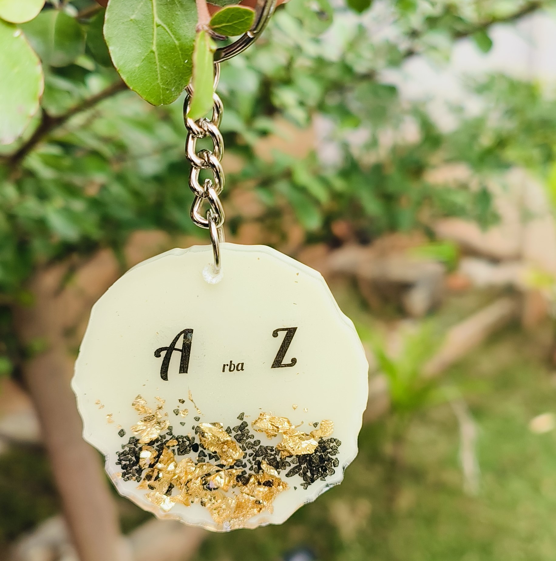 Personalized Resin Keychains with names