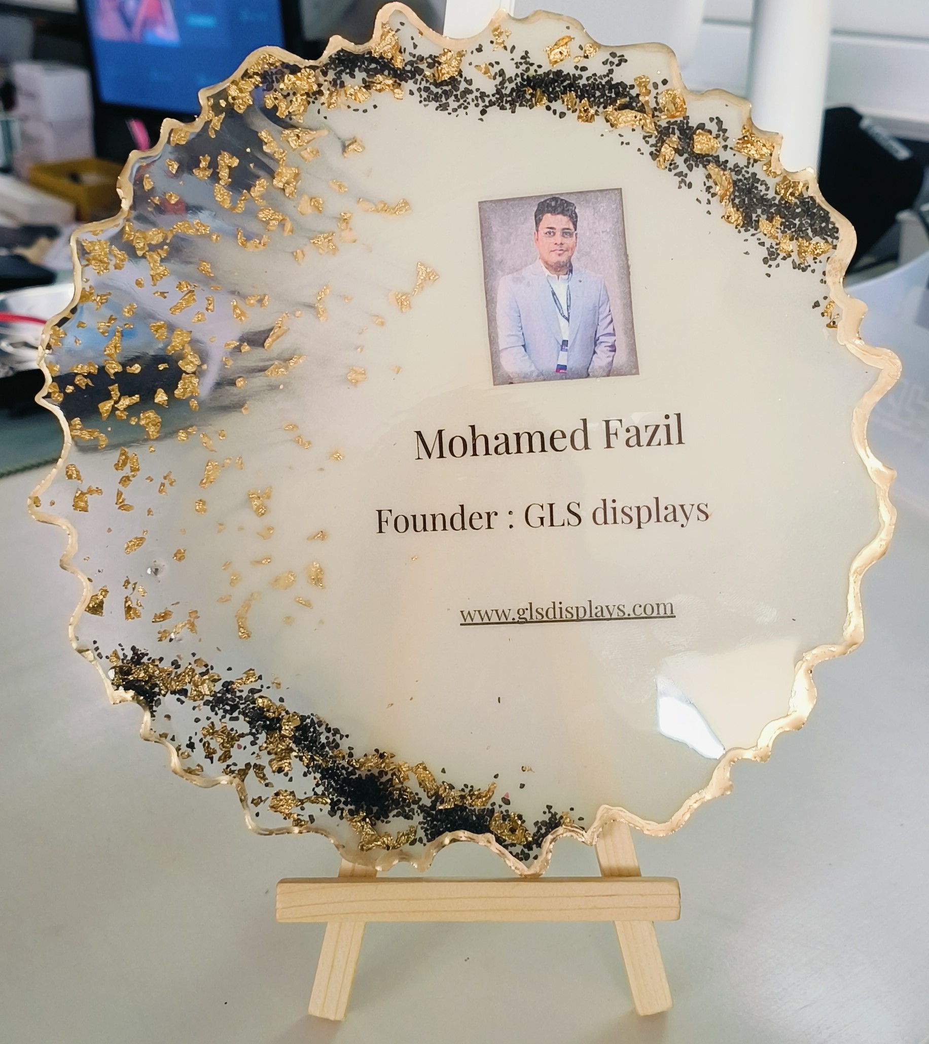 Personalized Resin frame ( standy)
