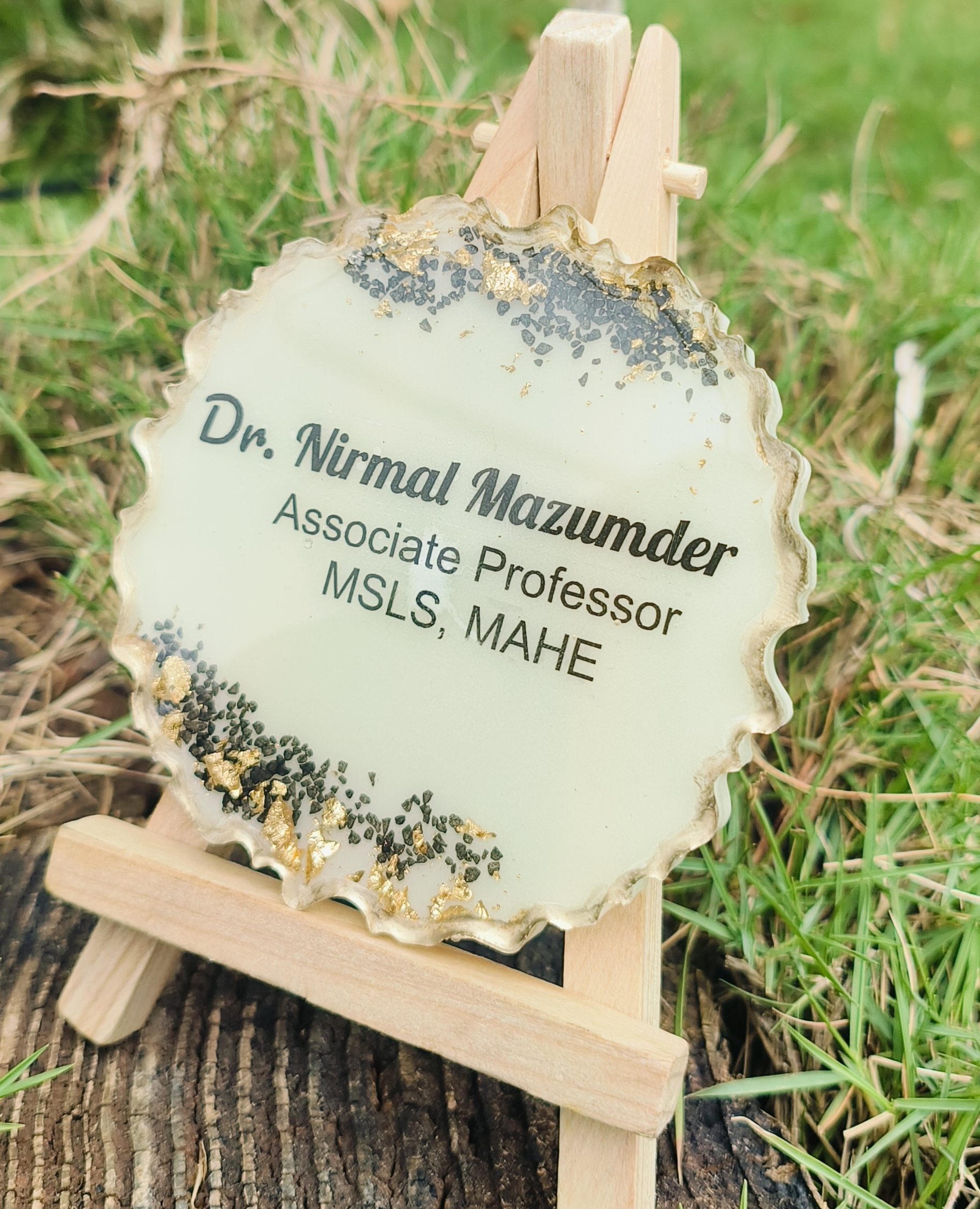 Personalized Name Plate Plaque (3")