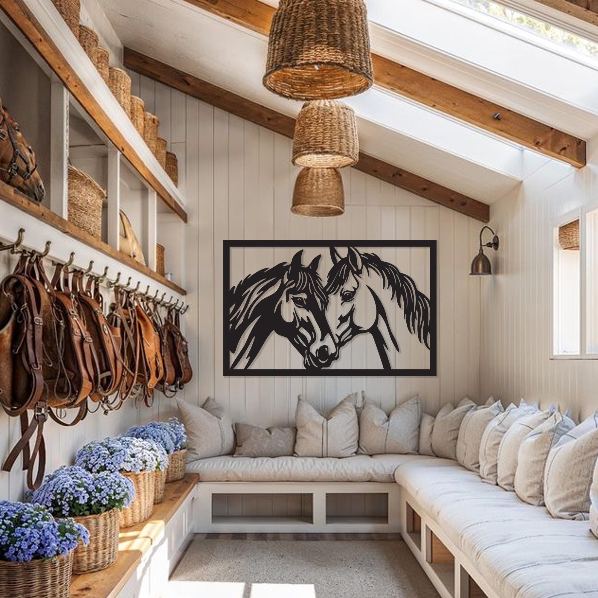 Horse Metal Wall Art