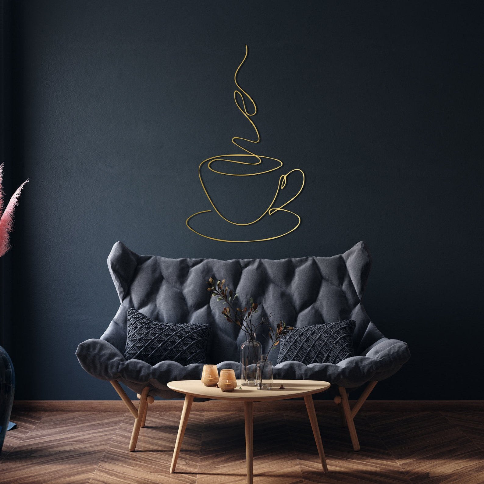 Minimalist Coffee Cup Wall Art