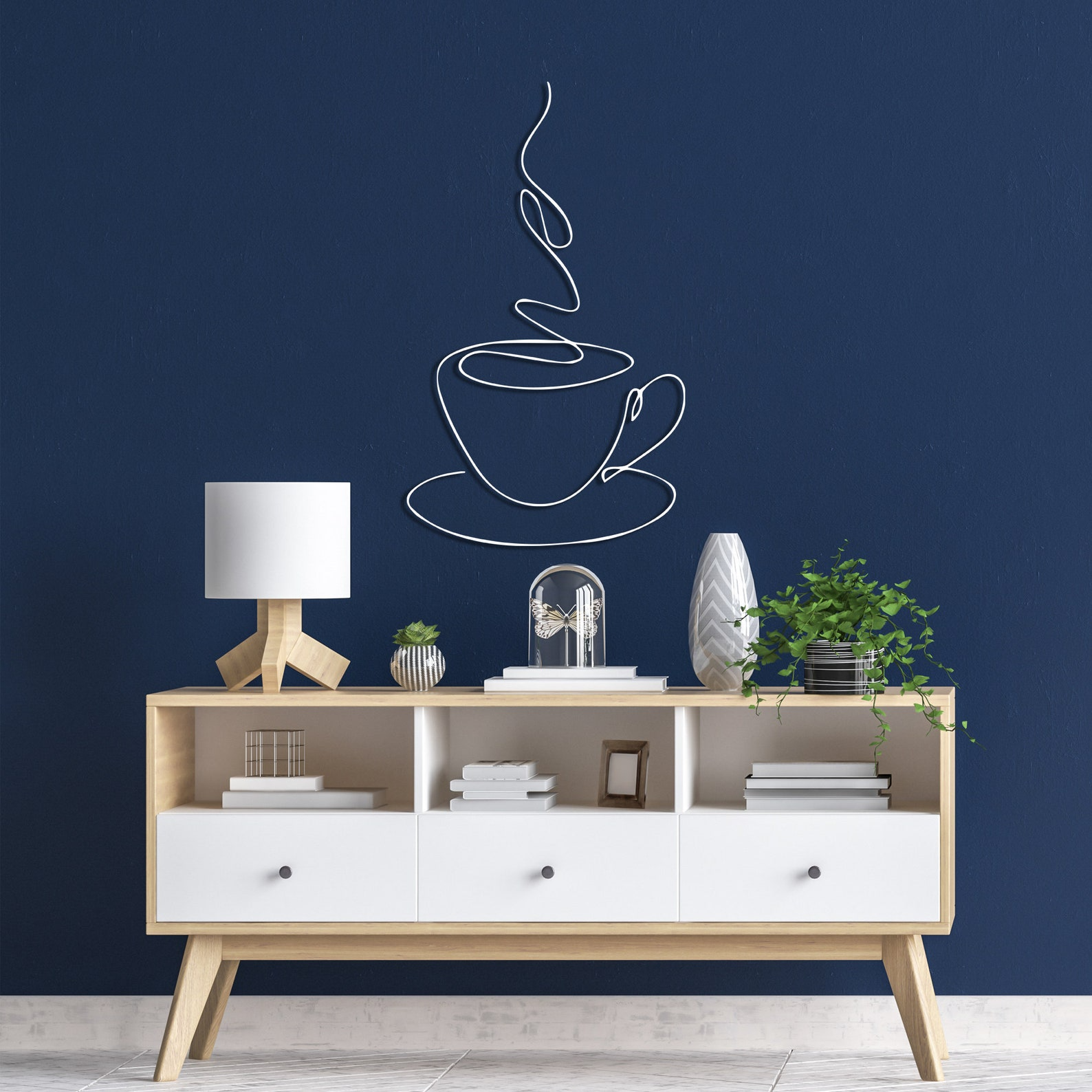 Minimalist Coffee Cup Wall Art