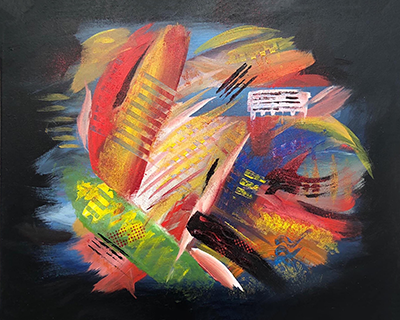 Abstract Modern Art Painting