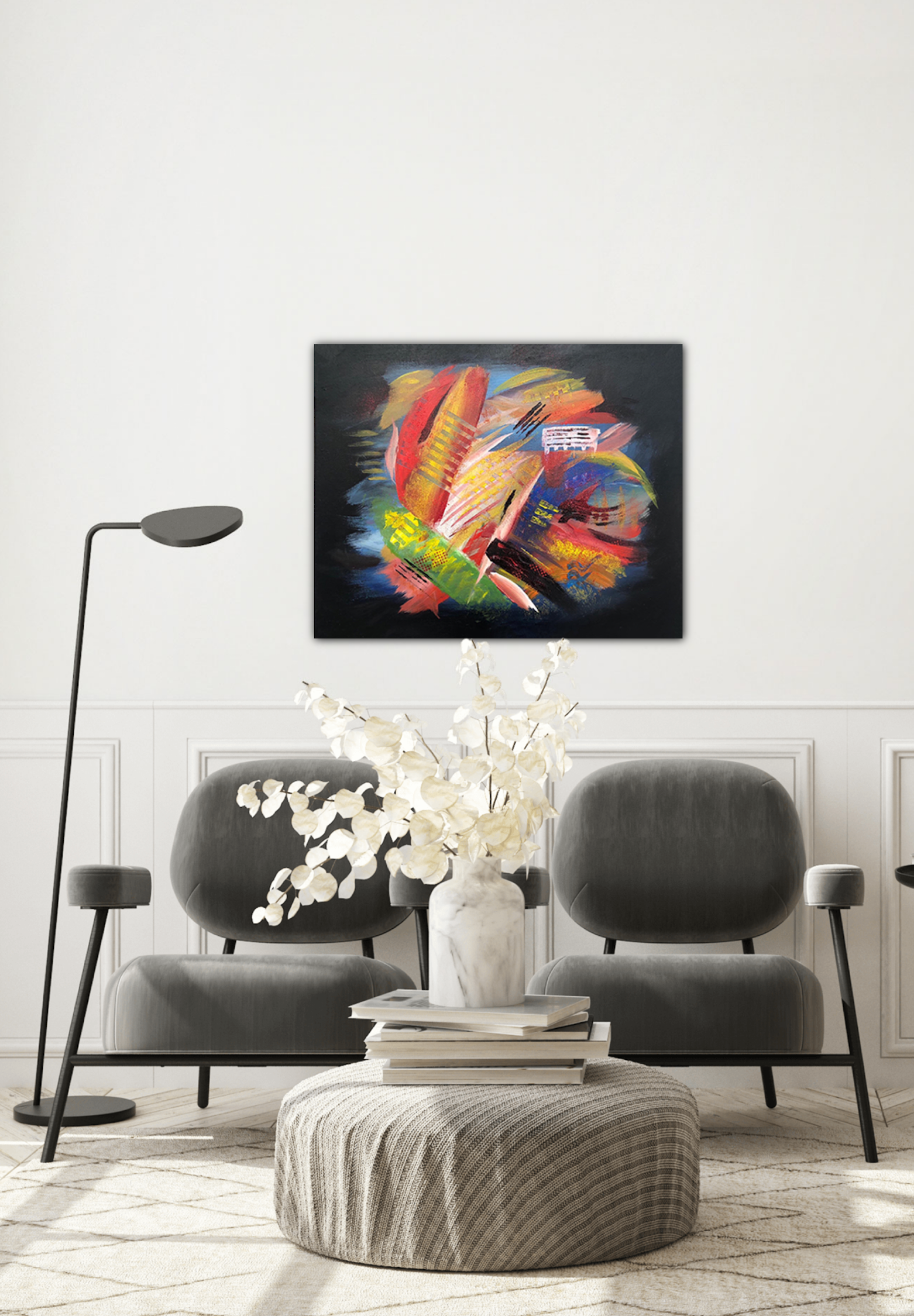 Abstract Modern Art Painting