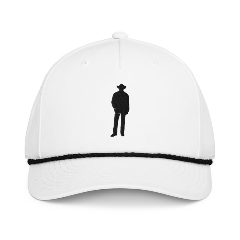 Pure Suede rope cap - White