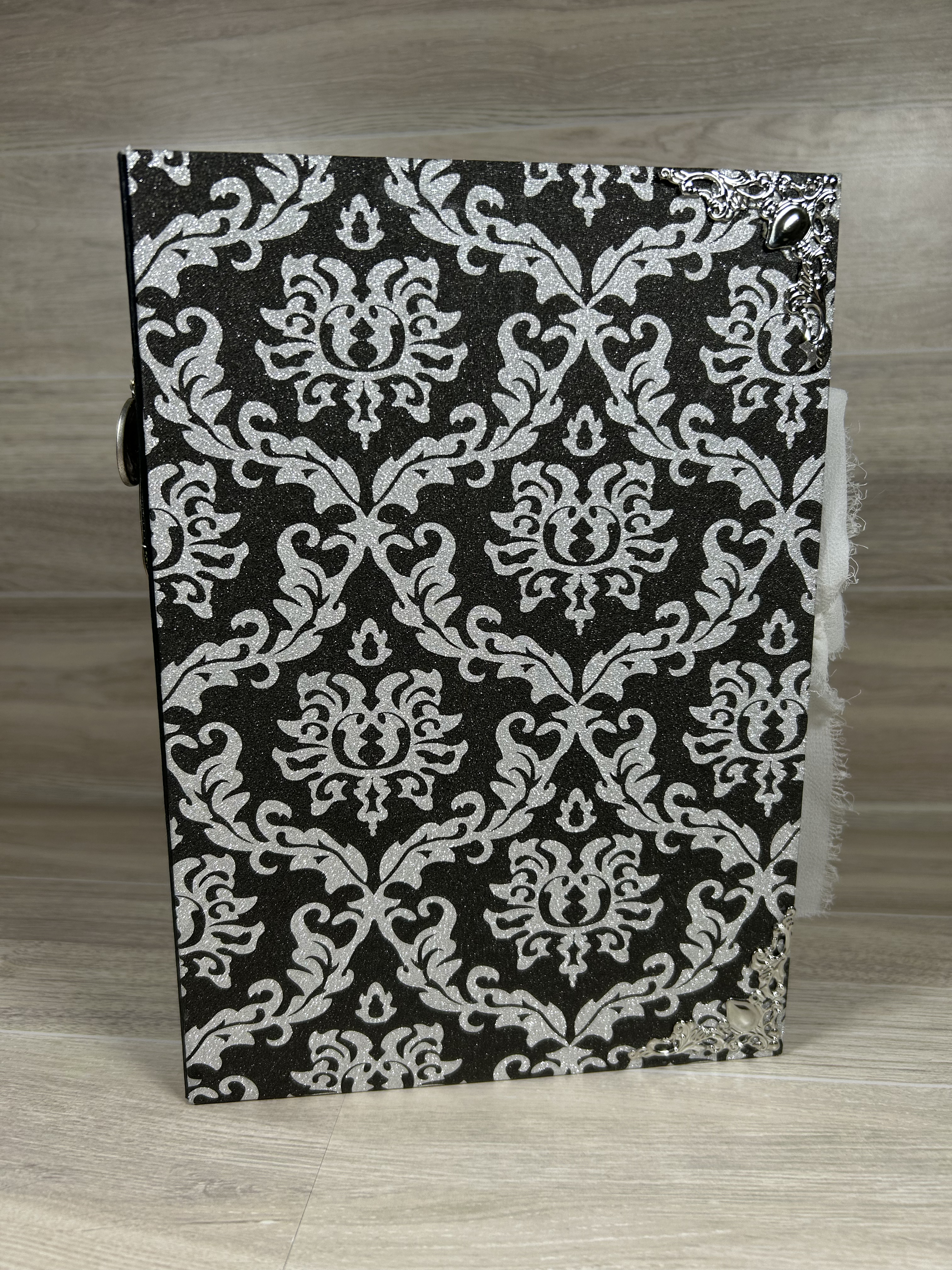 Elegant Black and White Coloring Journal