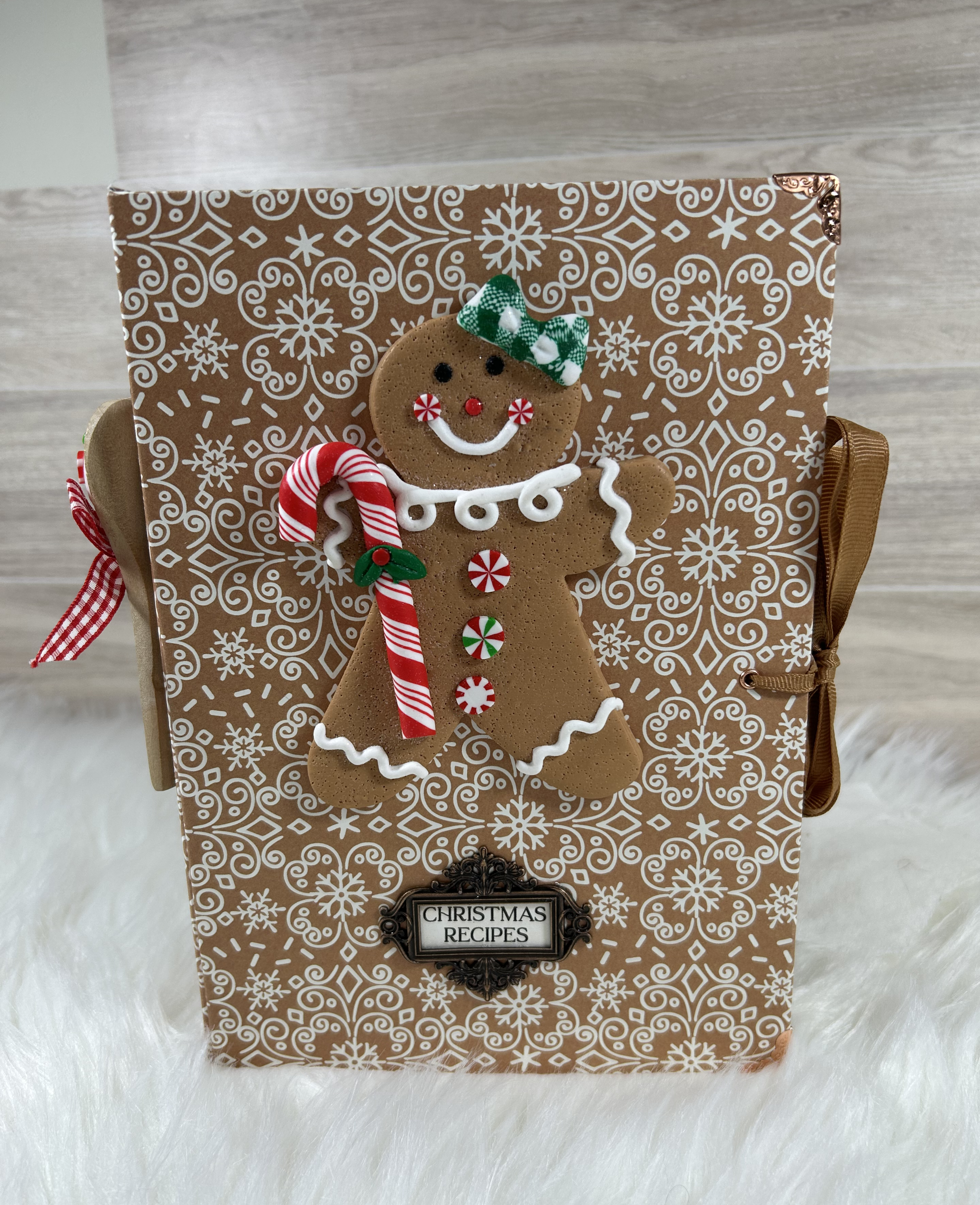 Gingerbread Christmas Recipe Journal
