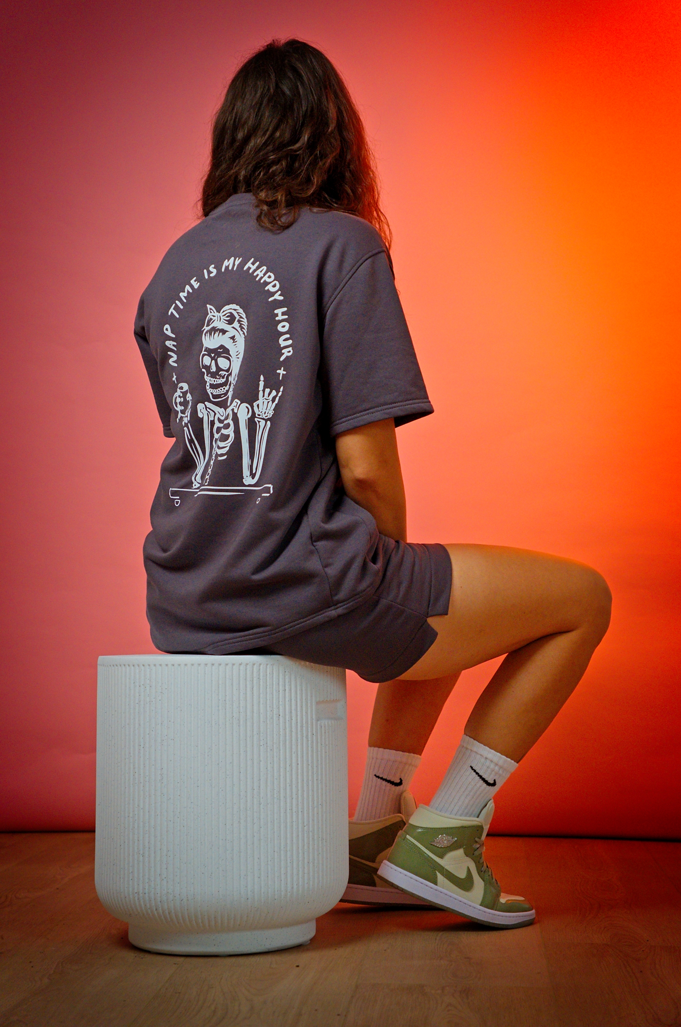 Pilki žindymo marškinėliai 