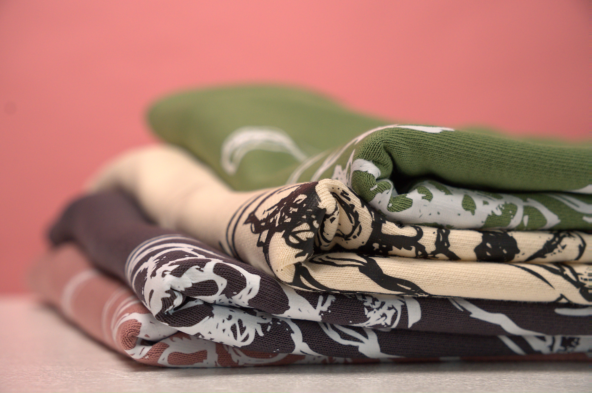 Žali žindymo marškinėliai 