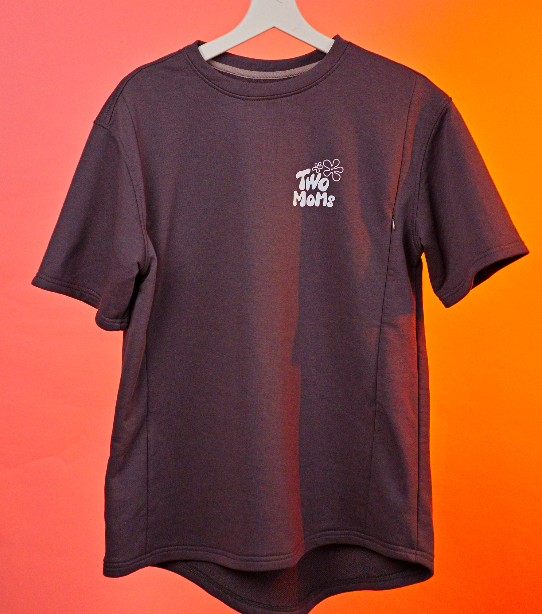 Pilki žindymo marškinėliai 