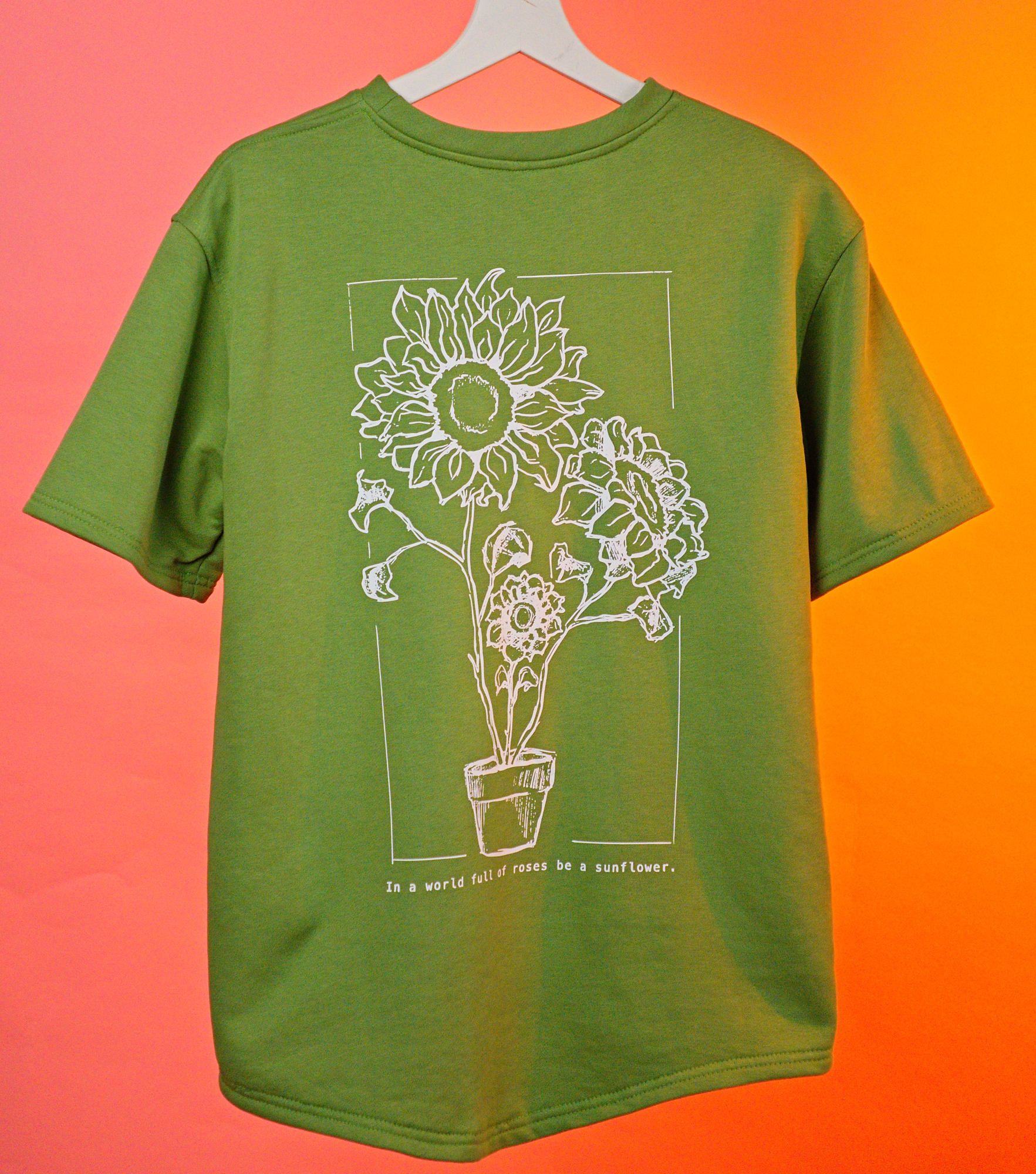 Žali žindymo marškinėliai