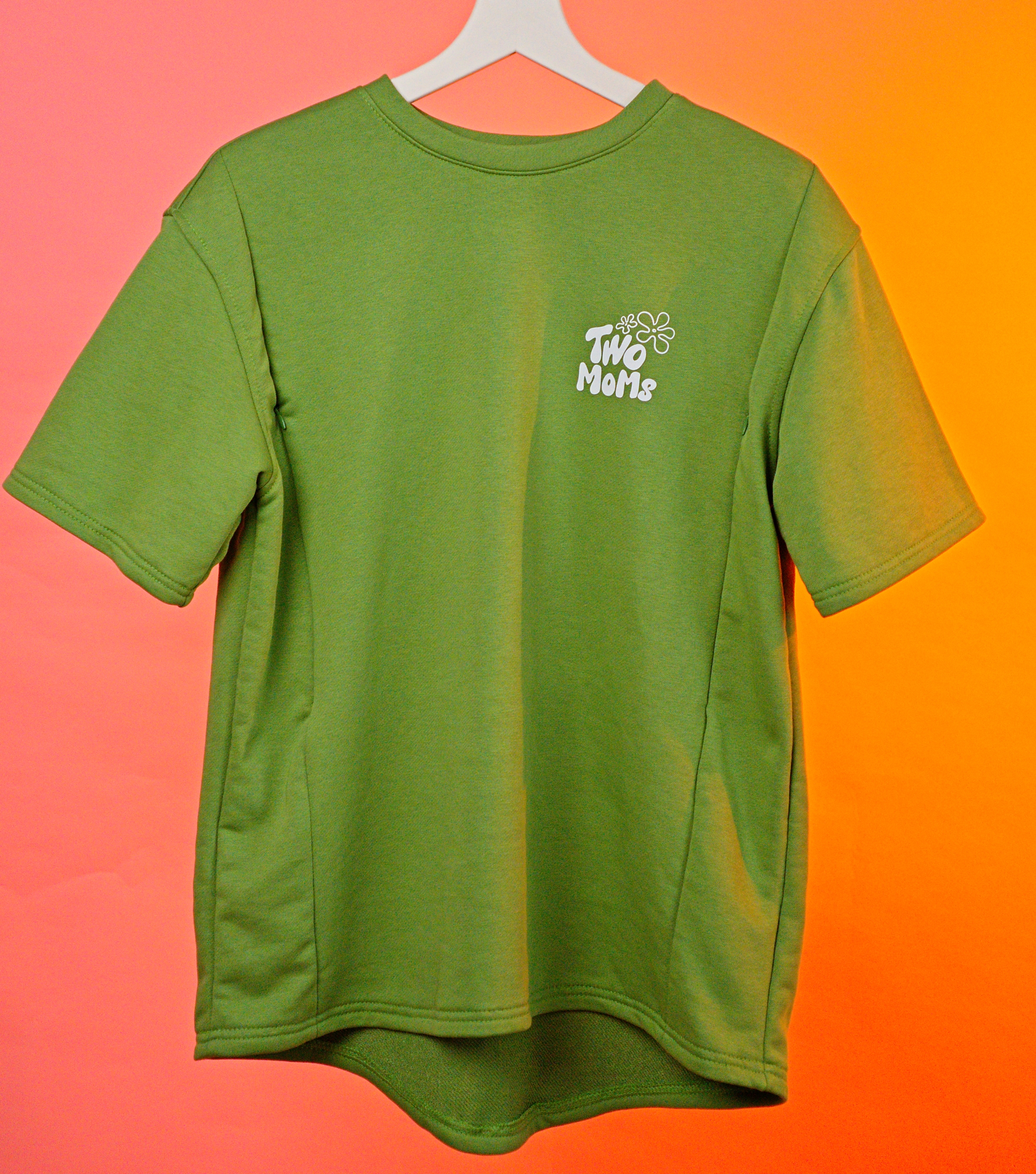 Žali žindymo marškinėliai 