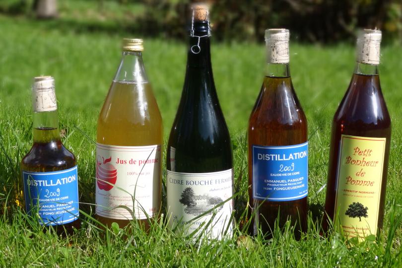 Cidre, Calva, Jus de pomme