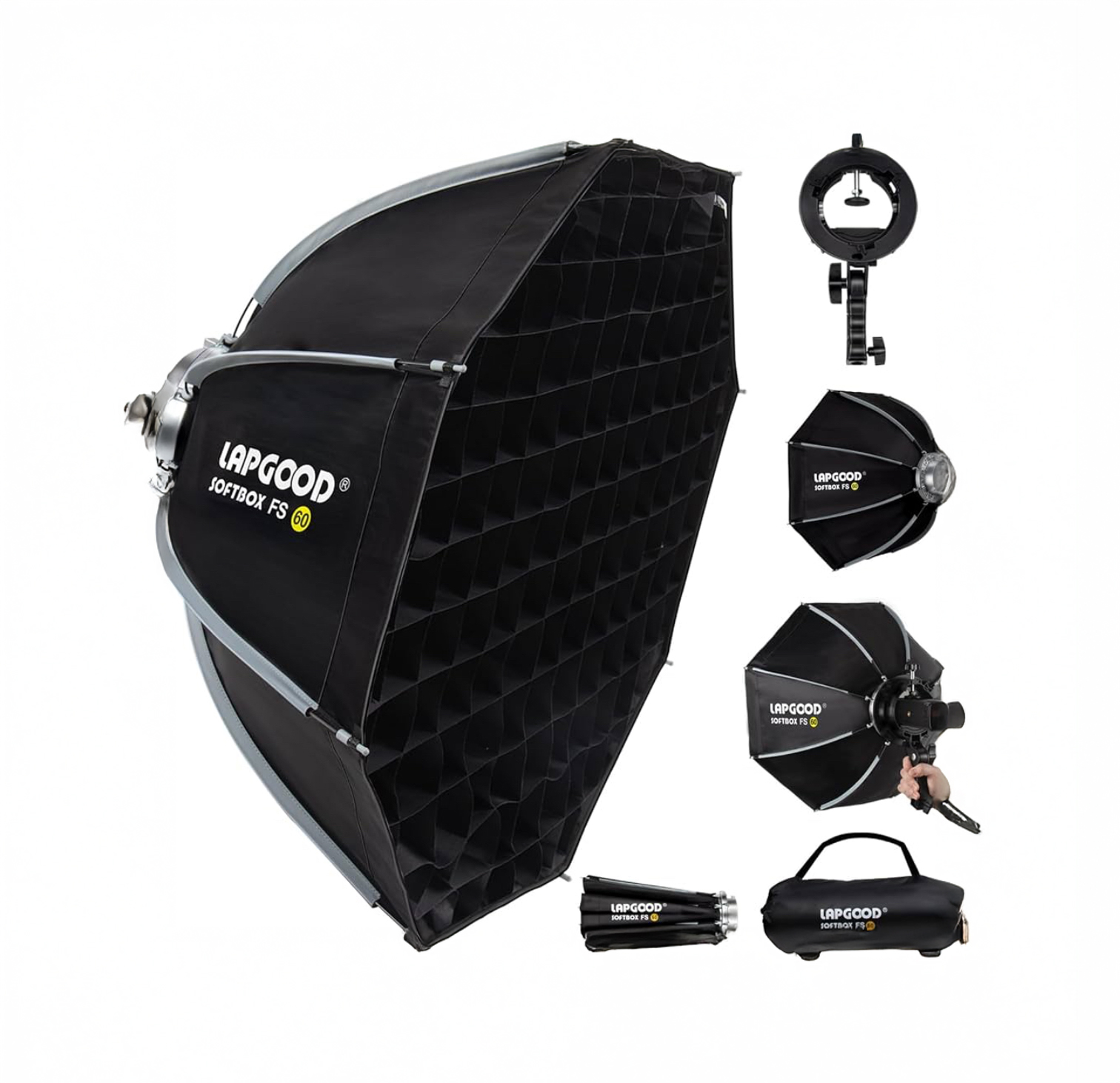 Softbox parabólico 60 cm Bowens