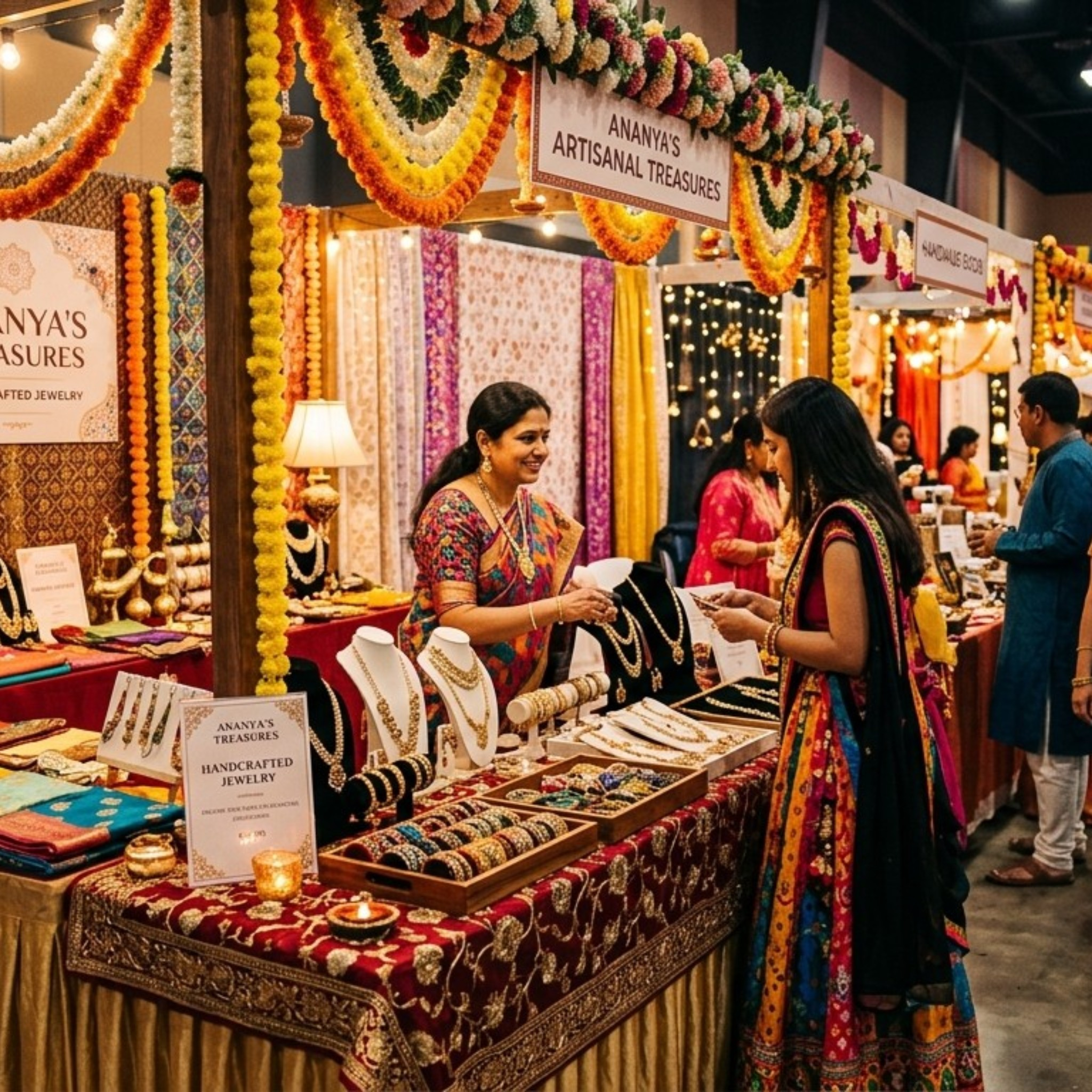 Grand Festival Market Stall