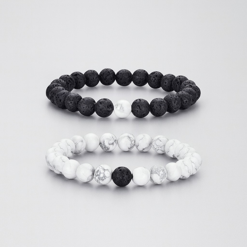 Yin & Yang Couples Beads