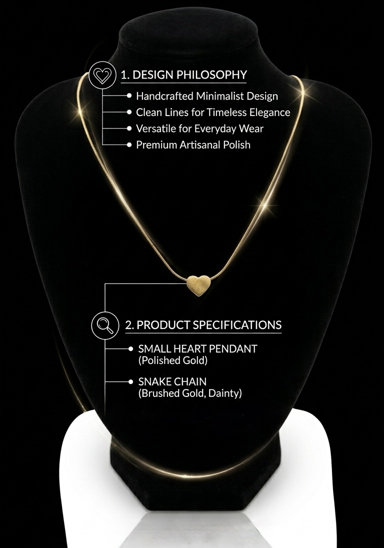 Sol Heart Necklace