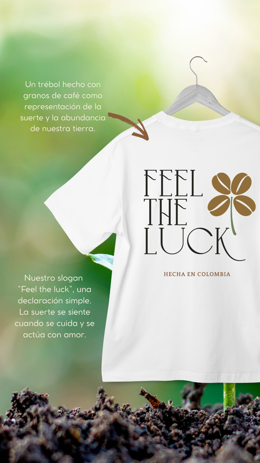 Feel the luck T-shirt