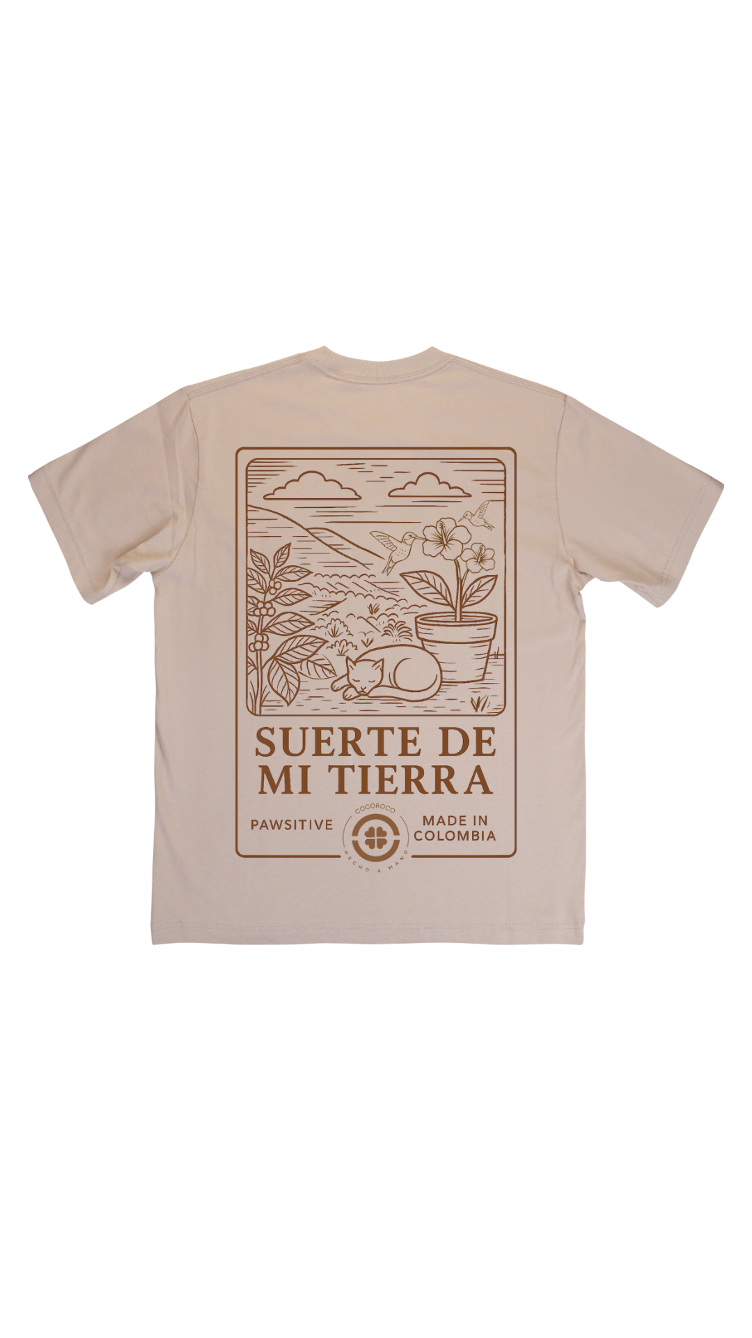 Suerte de mi tierra T-shirt