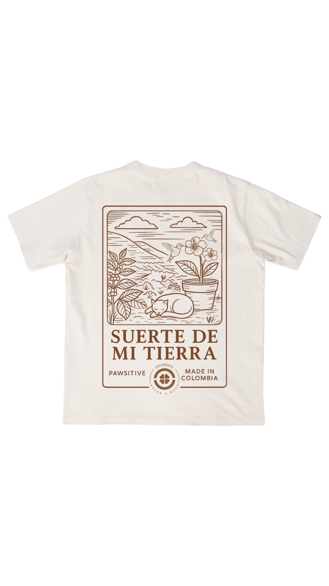 Suerte de mi tierra T-shirt