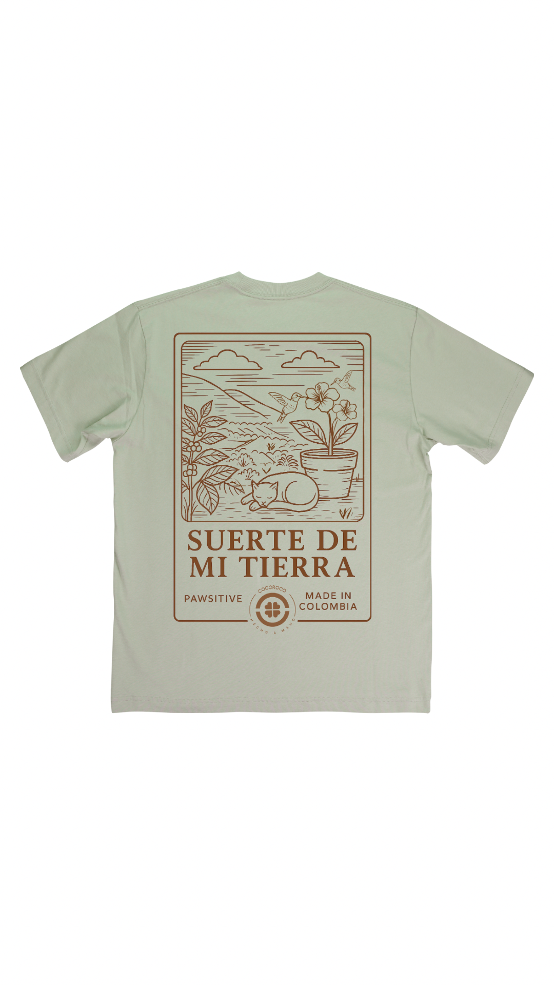 Suerte de mi tierra T-shirt