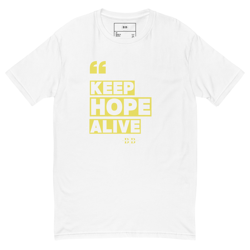 Believe By Battle "Keep hope alive" Premium fitted tee