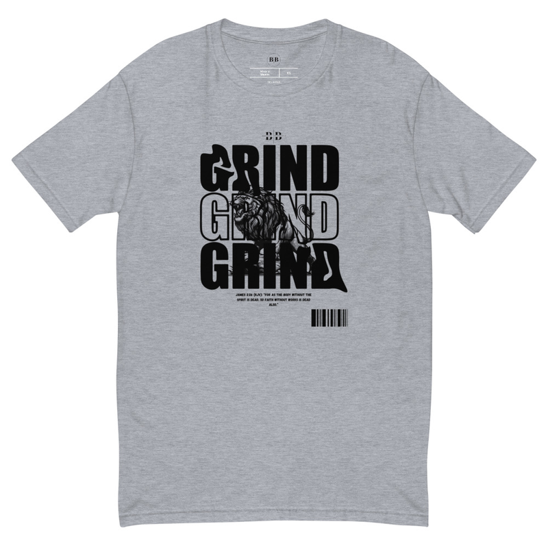 GRIND - James 2:26 (KJV): Premium Fitted Tee